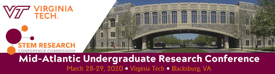 Virginia Tech - STEM Research Conference Commissions - Mid-Atlantic Undergraduate Research Conference - March 28-29, 2020 - Virginia Tech - Blacksburg, VA