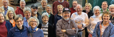 group of Life Long Learning institute members.